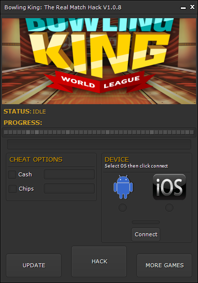 Download bowling king app